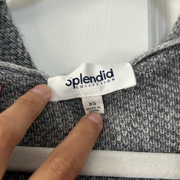 Splendid Camouflage Hooded Cardigan - Picture 6 of 8